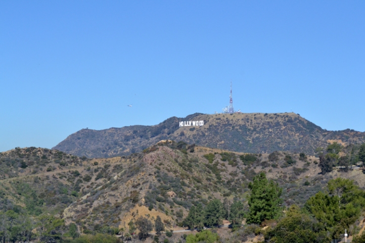 vista scritta Hollywood